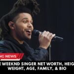 The Weeknd Singer